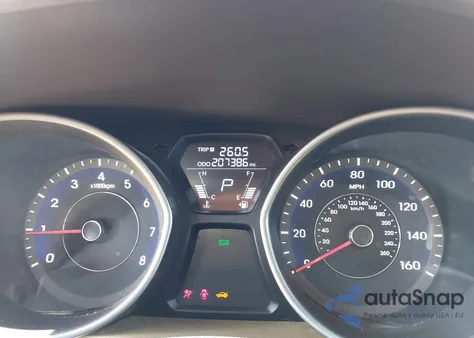 2013 Hyundai Elantra Gls from USA, damaged, VIN 5NPDH4AE5DH347196